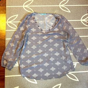 Maurice’s size L sheer tunic